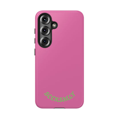 SOLID Sweet Static Pink Tough Case for Samsung