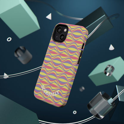 Electric Orbit Tough Phone Case for Apple