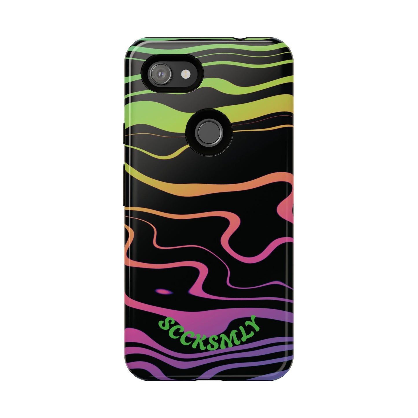 Dark Rainbow Phone Case For Google Pixel