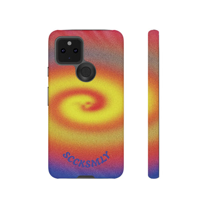Toxic Spiral Tough Phone Case for Google Pixel