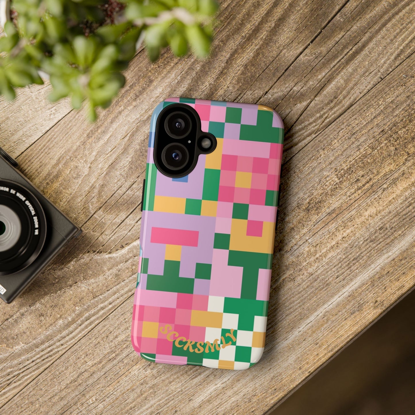 Pixel Garden Tough Phone Case for Apple