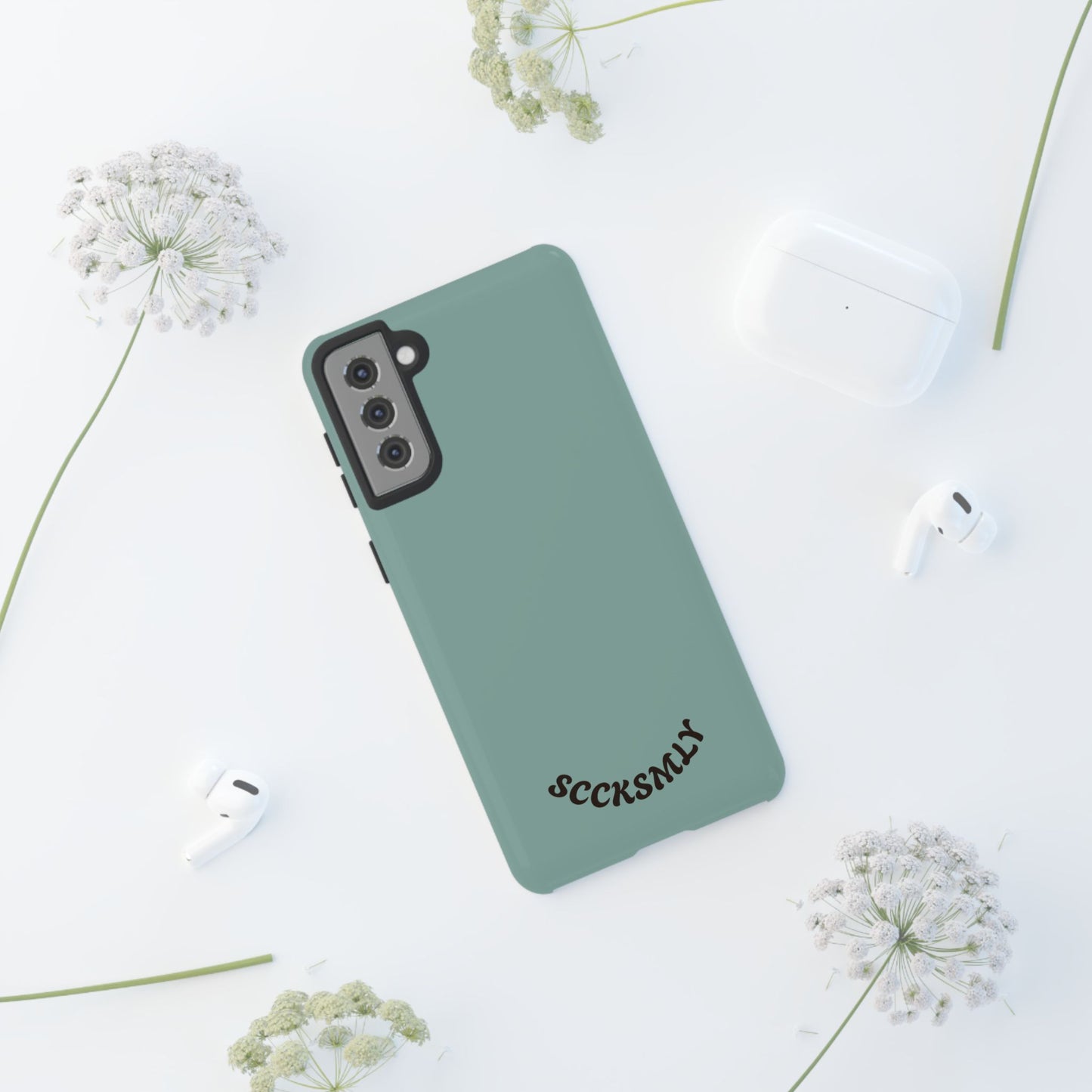 SOLID Fudge Mint Crunch Tough Phone Case for Samsung