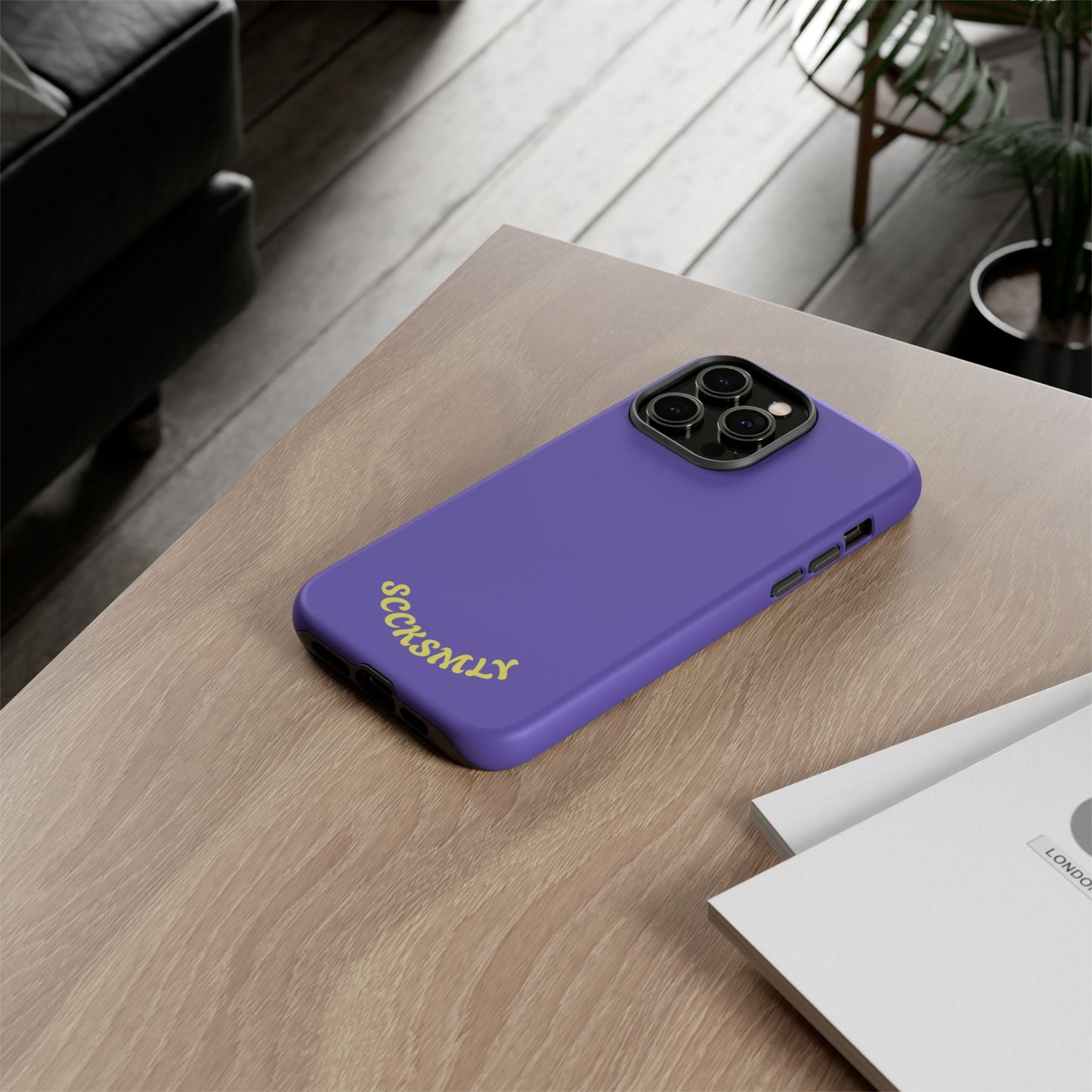 SOLID Dreamy Dusk Purple Tough Case for Apple