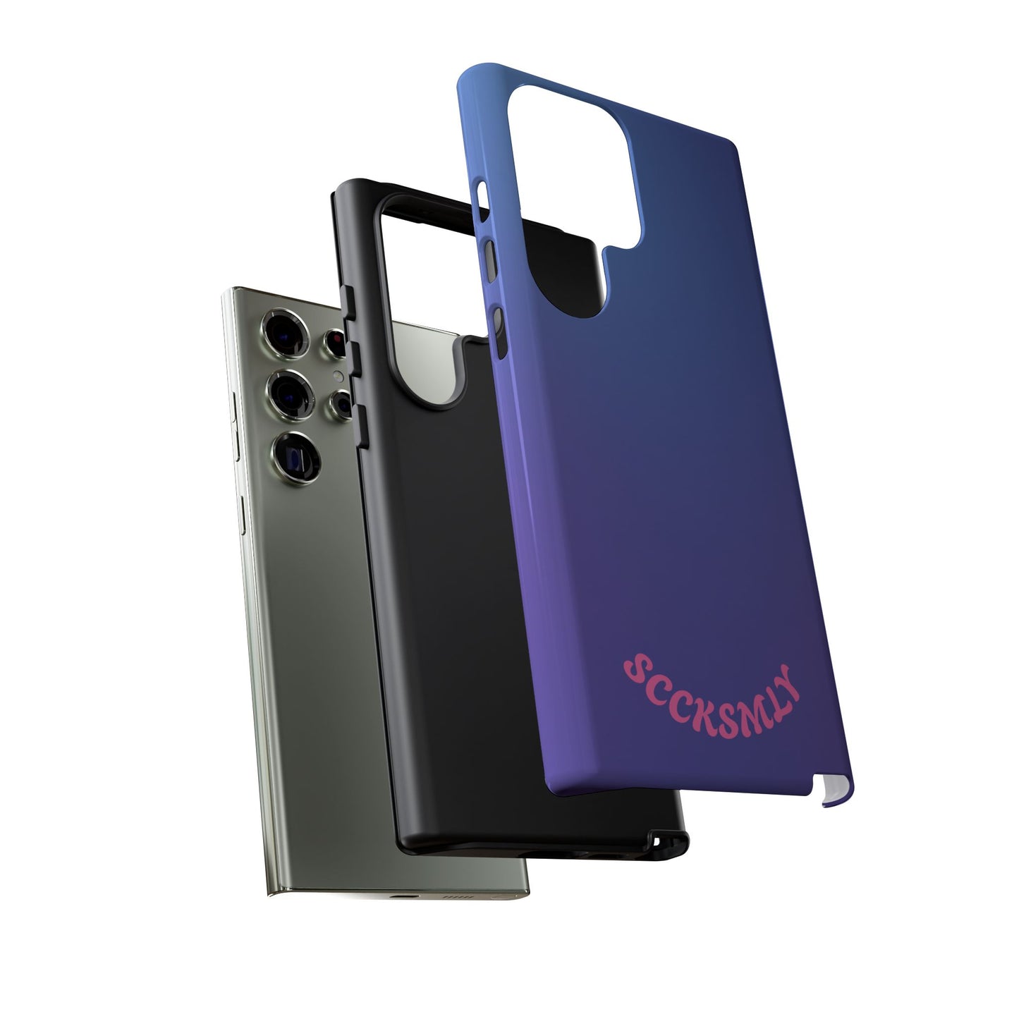 Berry Pop Gradient Tough Phone Case for Samsung