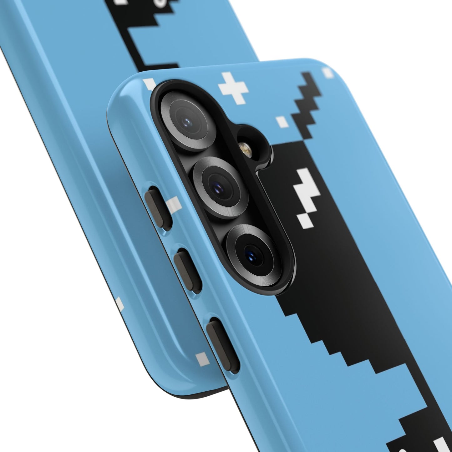 Pixel Glass Tough Phone Case for Samsung