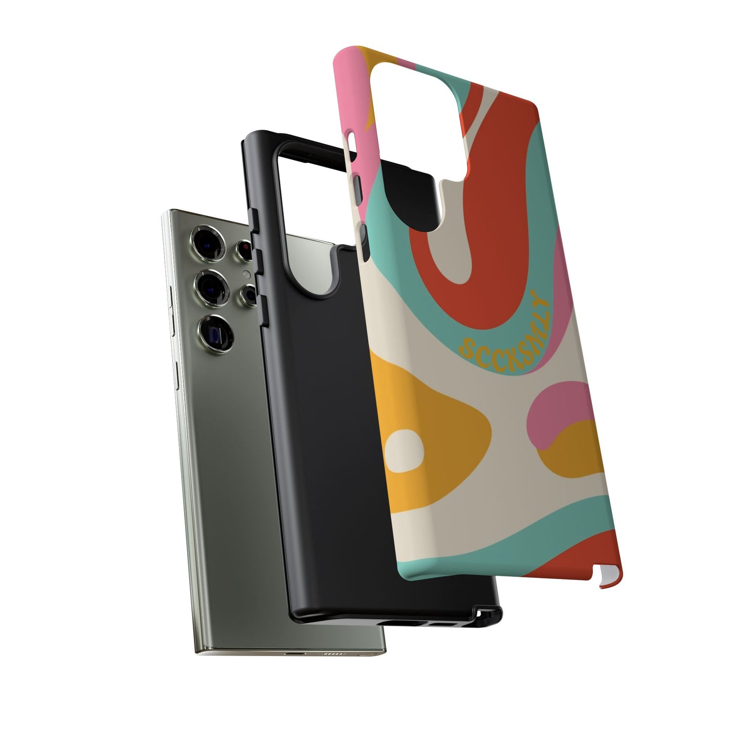 Psychodelic Acid Swirl Phone Case for Samsung