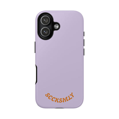 SOLID Lavender Mist Tough Case for Apple