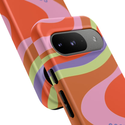 Curvy Swirl Phone Case for Google Pixel