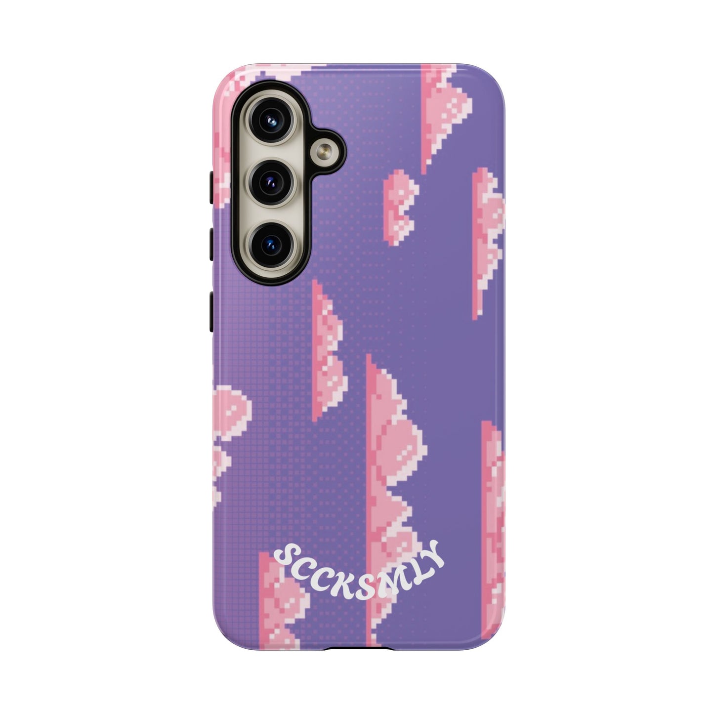 Purple Cotton Candy Sky Tough Phone Case for Samsung