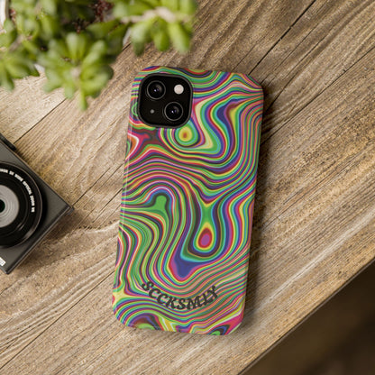 Acid Swirl Phone Case for Apple