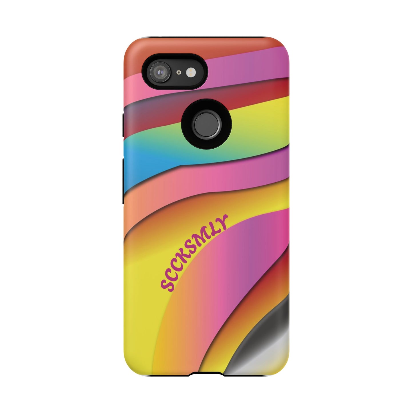 Modern Retro Rainbow Phone Case for Google Pixel