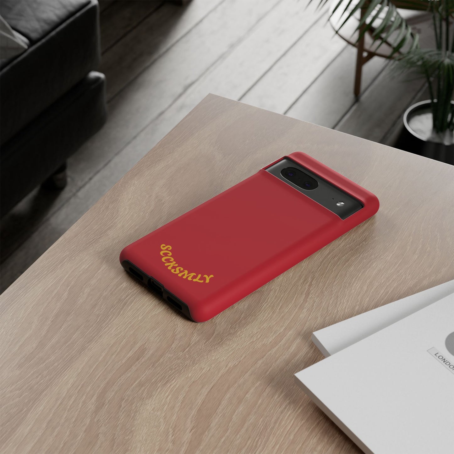 SOLID Calm Cherry Tough Case for Google Pixel