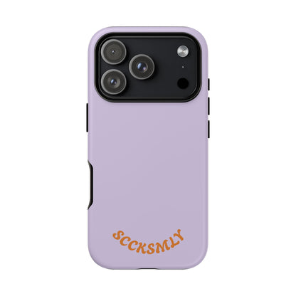 SOLID Lavender Mist Tough Case for Apple