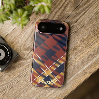 Harvest Tartan Phone Case for Apple