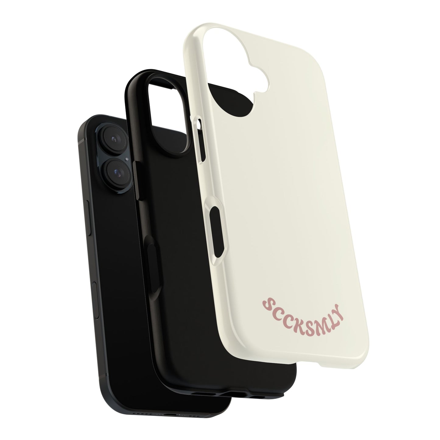 Sweet Oat Milk Tough Phone Case for Apple