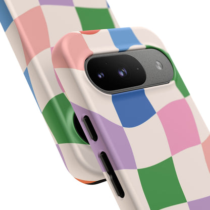 Checker Flicker Phone Case for Google Pixel