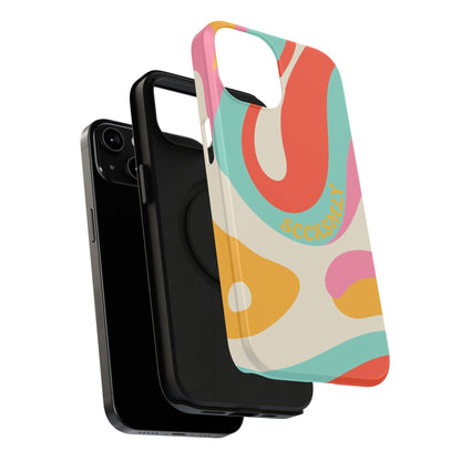Psychodelic Acid Swirl Phone Case for Apple