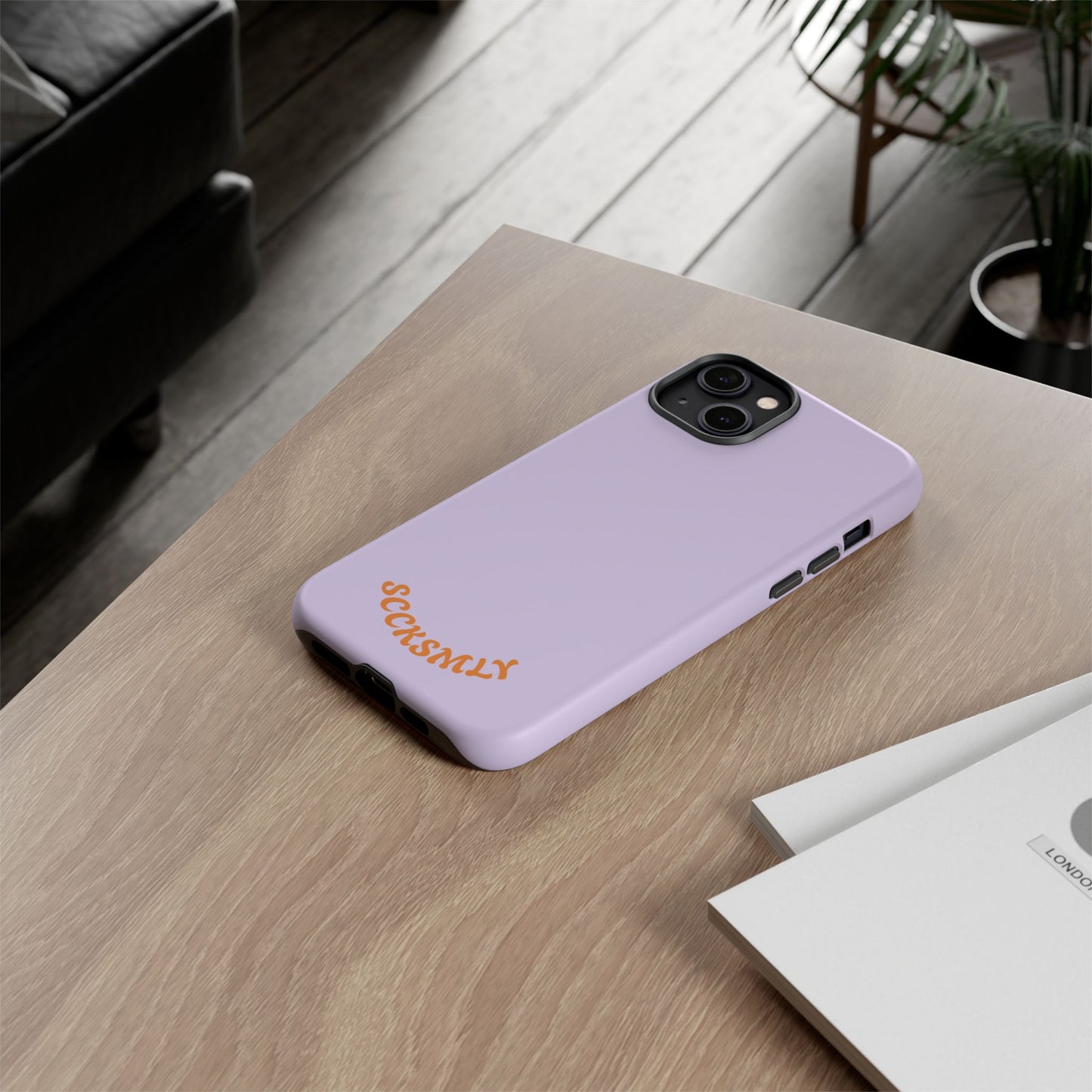 SOLID Lavender Mist Tough Case for Apple