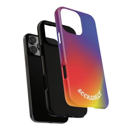 Liquid Dusk Tough Phone Case for Apple
