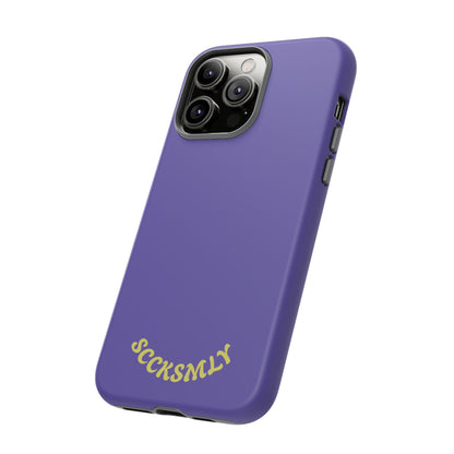 SOLID Dreamy Dusk Purple Tough Case for Apple