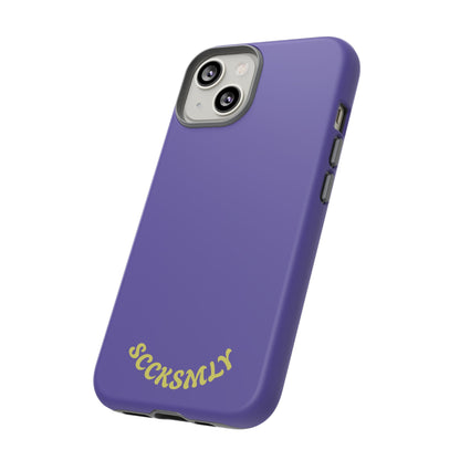 SOLID Dreamy Dusk Purple Tough Case for Apple