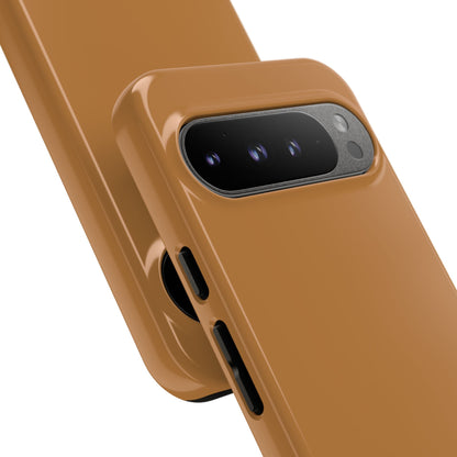 SOLID Spice Caramel Tough Case for Google Pixel