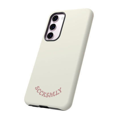 Sweet Oat Milk Tough Phone Case for Samsung