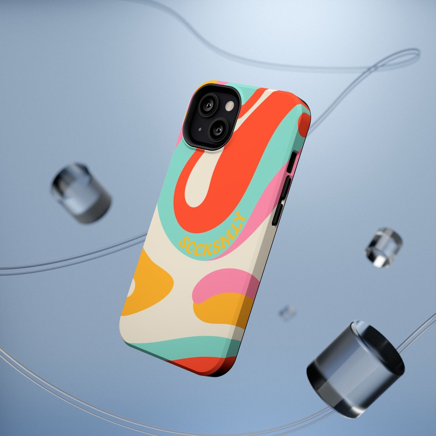 Psychodelic Acid Swirl Phone Case for "IOS or Apple"