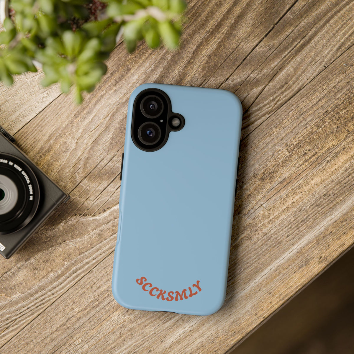 SOLID Frostbite Clay Tough Phone Case for Apple