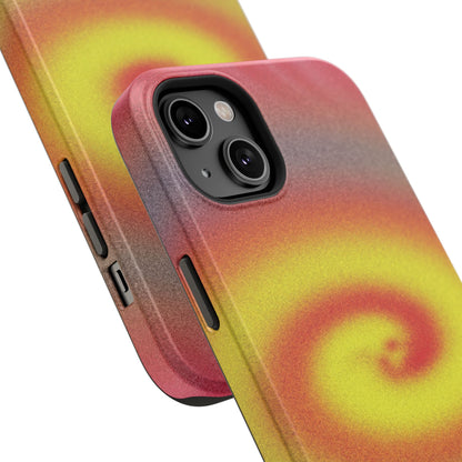 Toxic Spiral Tough Phone Case for Apple
