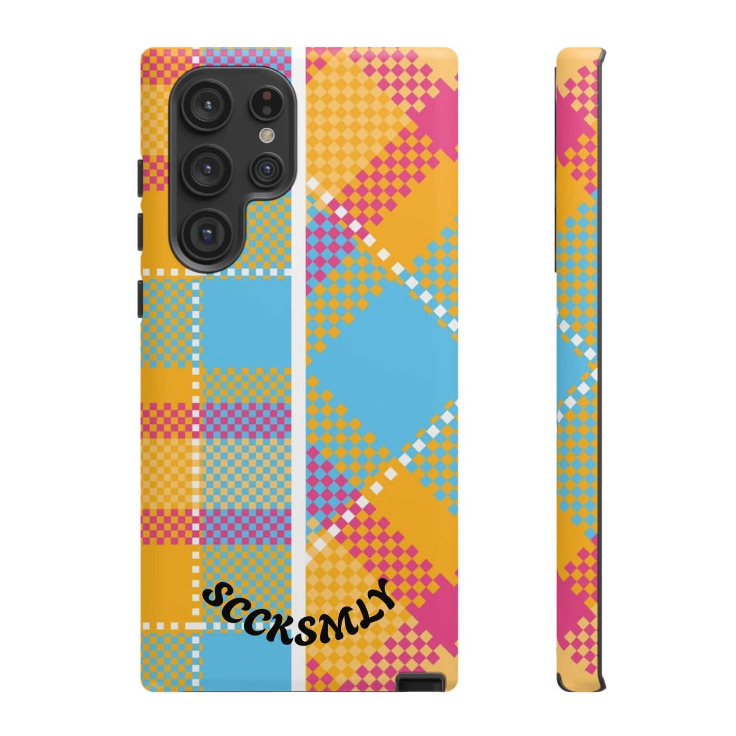 Pattern Punch Phone Case for Samsung