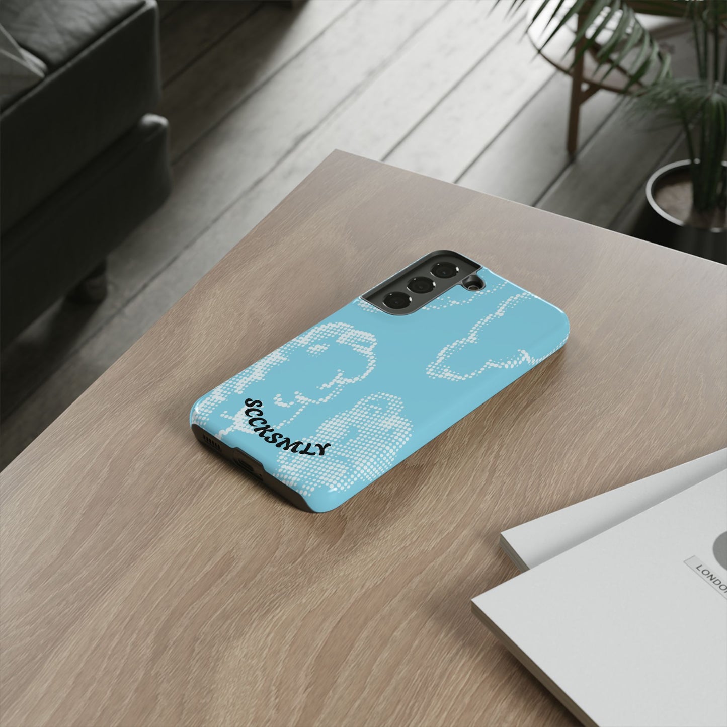 Comic Dot Sky Tough Phone Case for Samsung