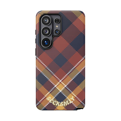 Harvest Tartan Phone Case for Samsung