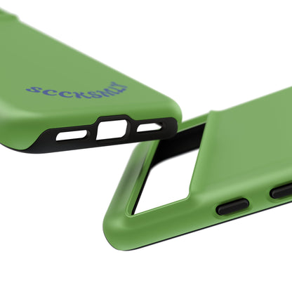 SOLID Matcha Moss Tough Phone Case for Google Pixel