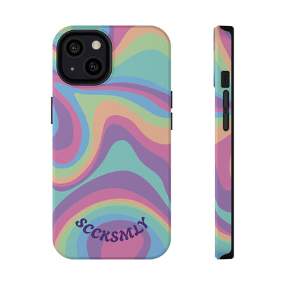 Pastel Swirl Phone Case for Apple
