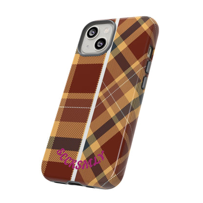 Autumn Plaid Phone Case for Apple
