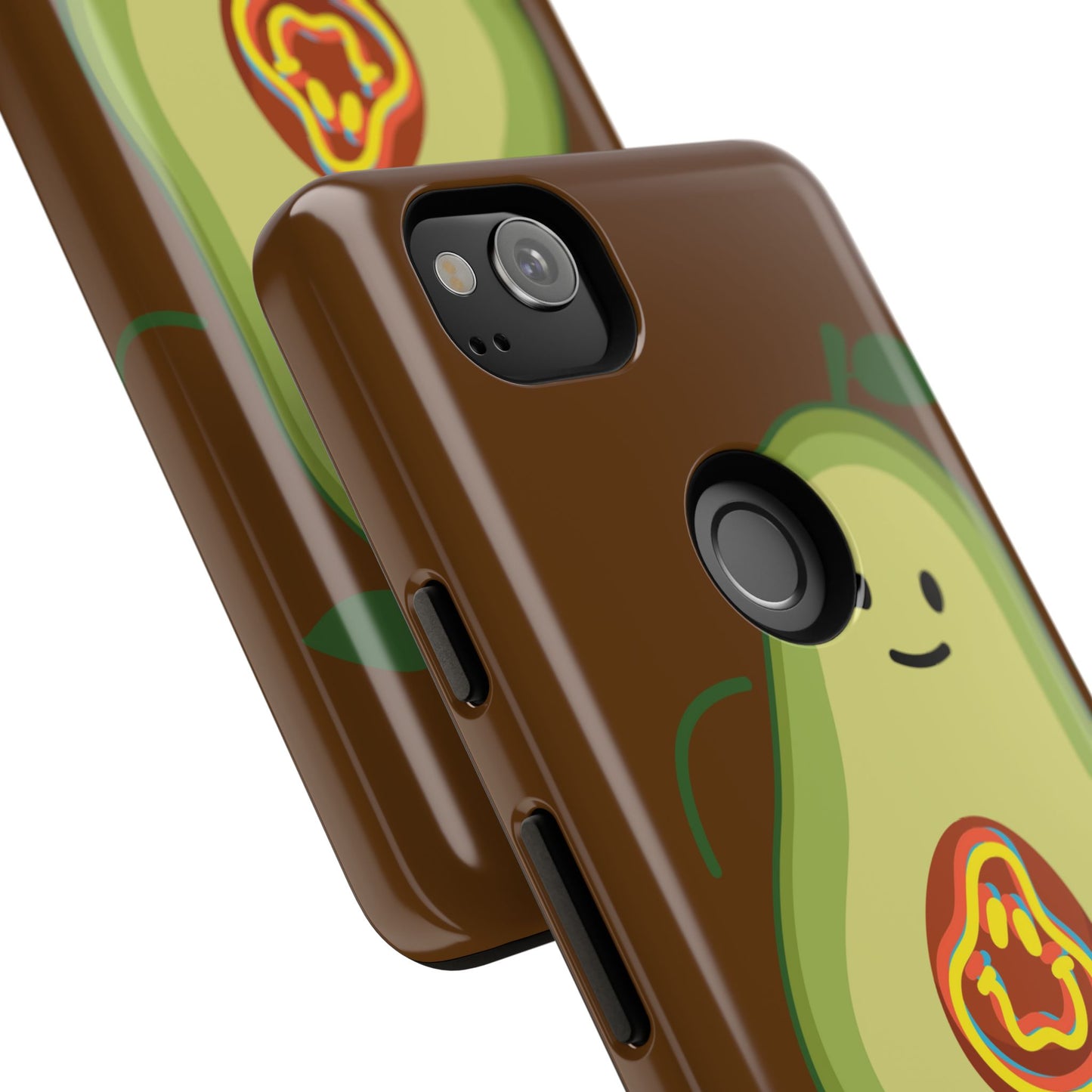 "Google Pixel" Playful Vegan Avocado Phone Case - Tough, Durable Protection with a Fun Design