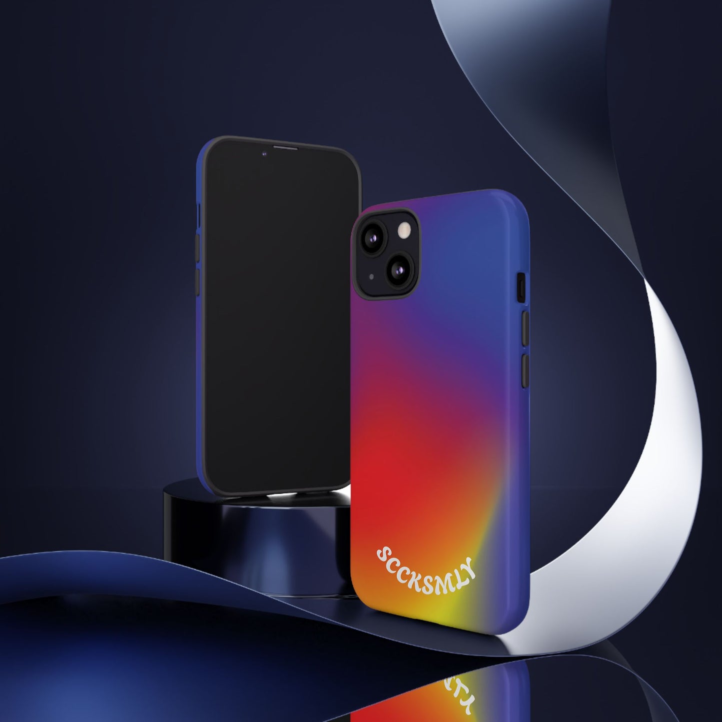Liquid Dusk Tough Phone Case for Apple