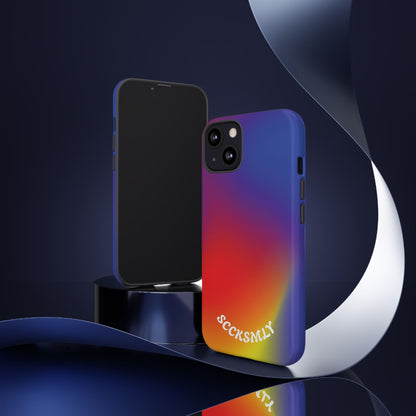 Liquid Dusk Tough Phone Case for Apple