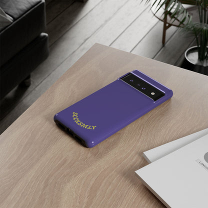 SOLID Dreamy Dusk Purple Tough Case for Google Pixel