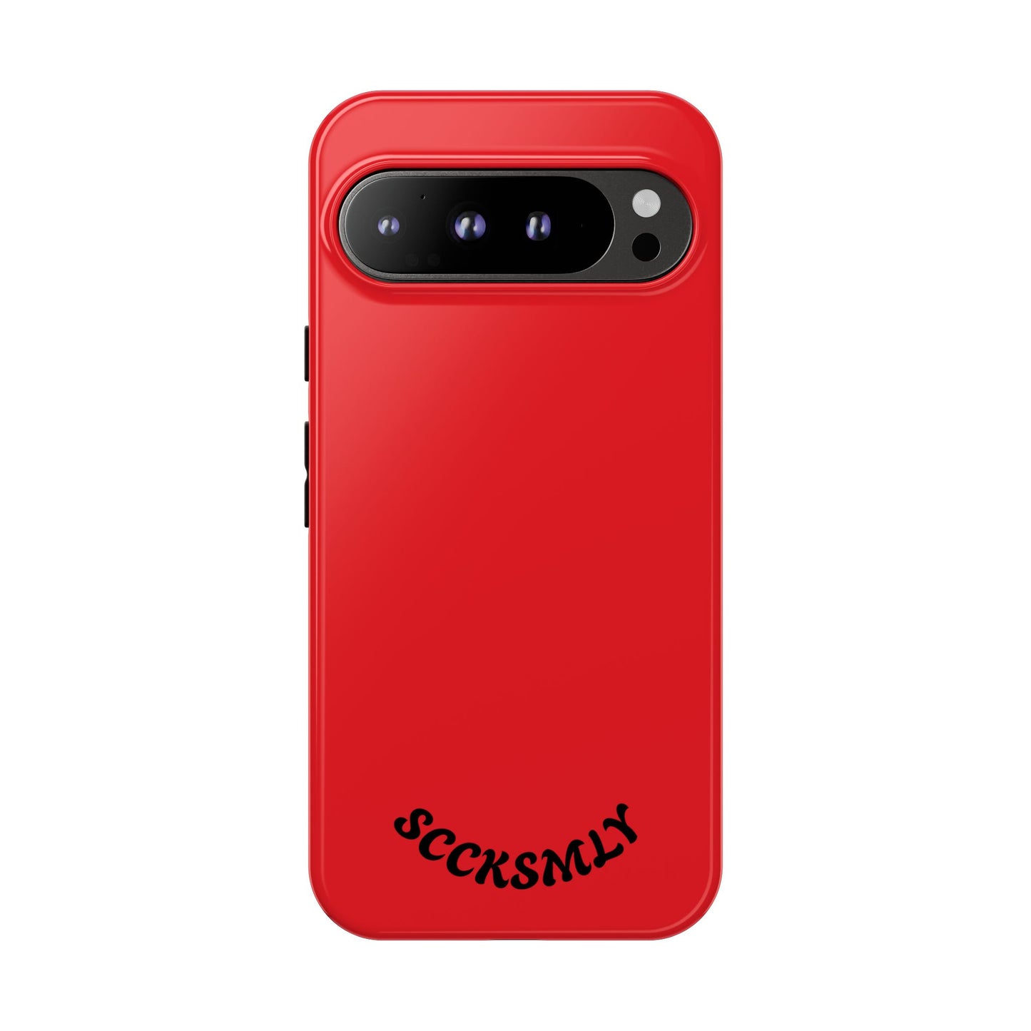 SOLID Screaming Red Tough Casee for Google Pixel