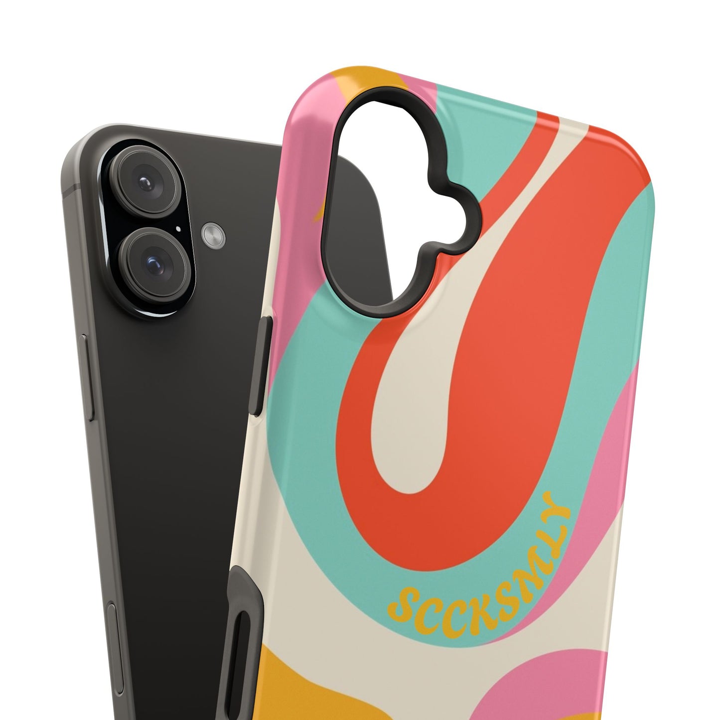 Psychodelic Acid Swirl Phone Case for Apple