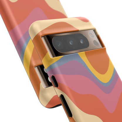 Warm Retro Phone Cases for Google Pixel