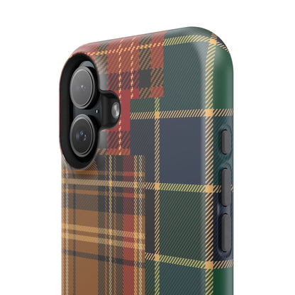 Heritage Hues Patchwork Tough Phone Case for Apple