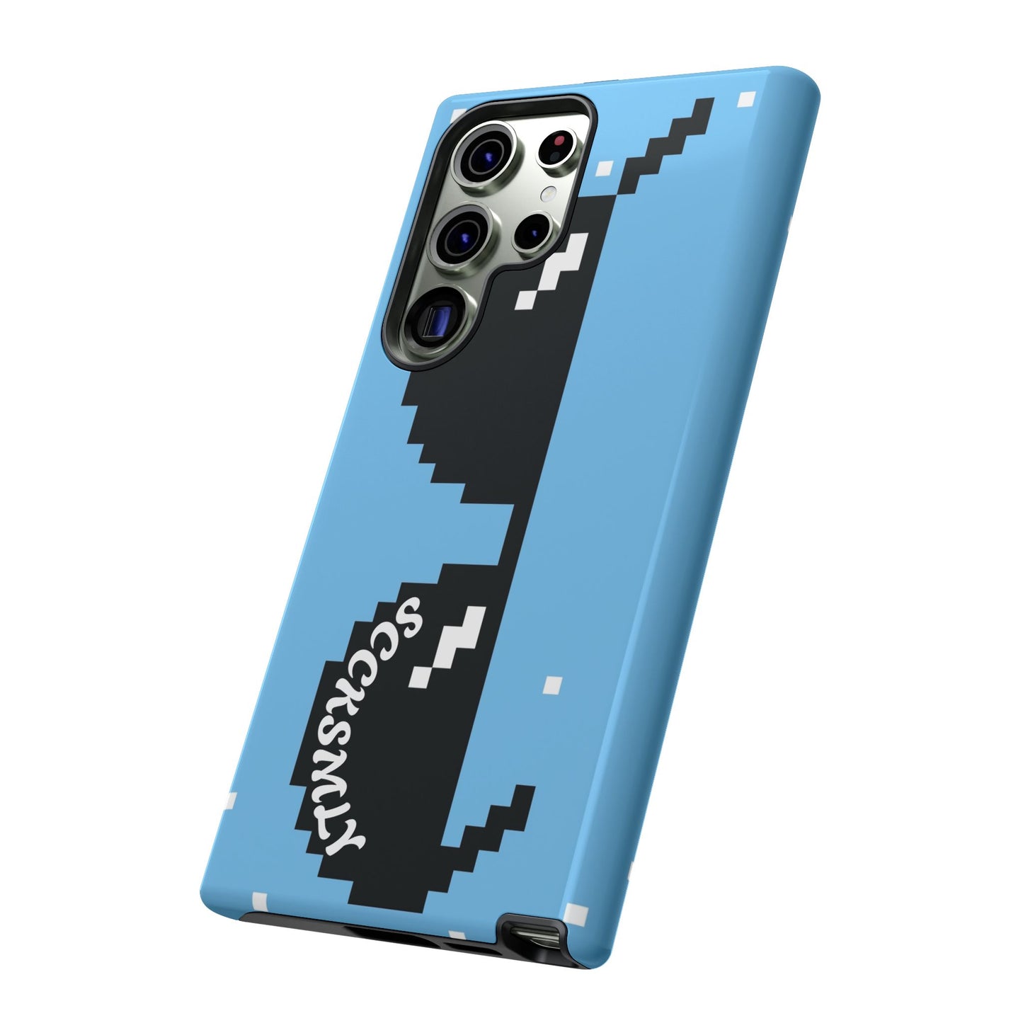 Pixel Glass Tough Phone Case for Samsung
