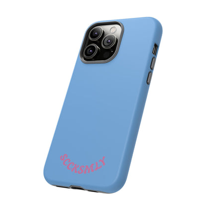 SOLID Blue Candie Tough Case for Apple