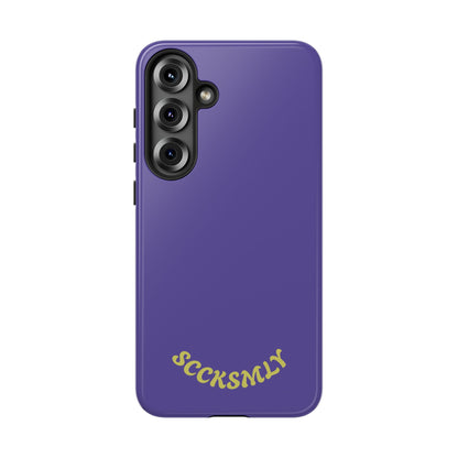 SOLID Dreamy Dusk Purple Tough Case for Samsung