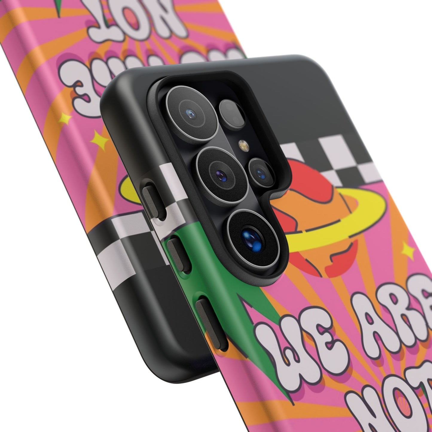 WE ARE NOT ALONE Tough Phone Case for Samsung