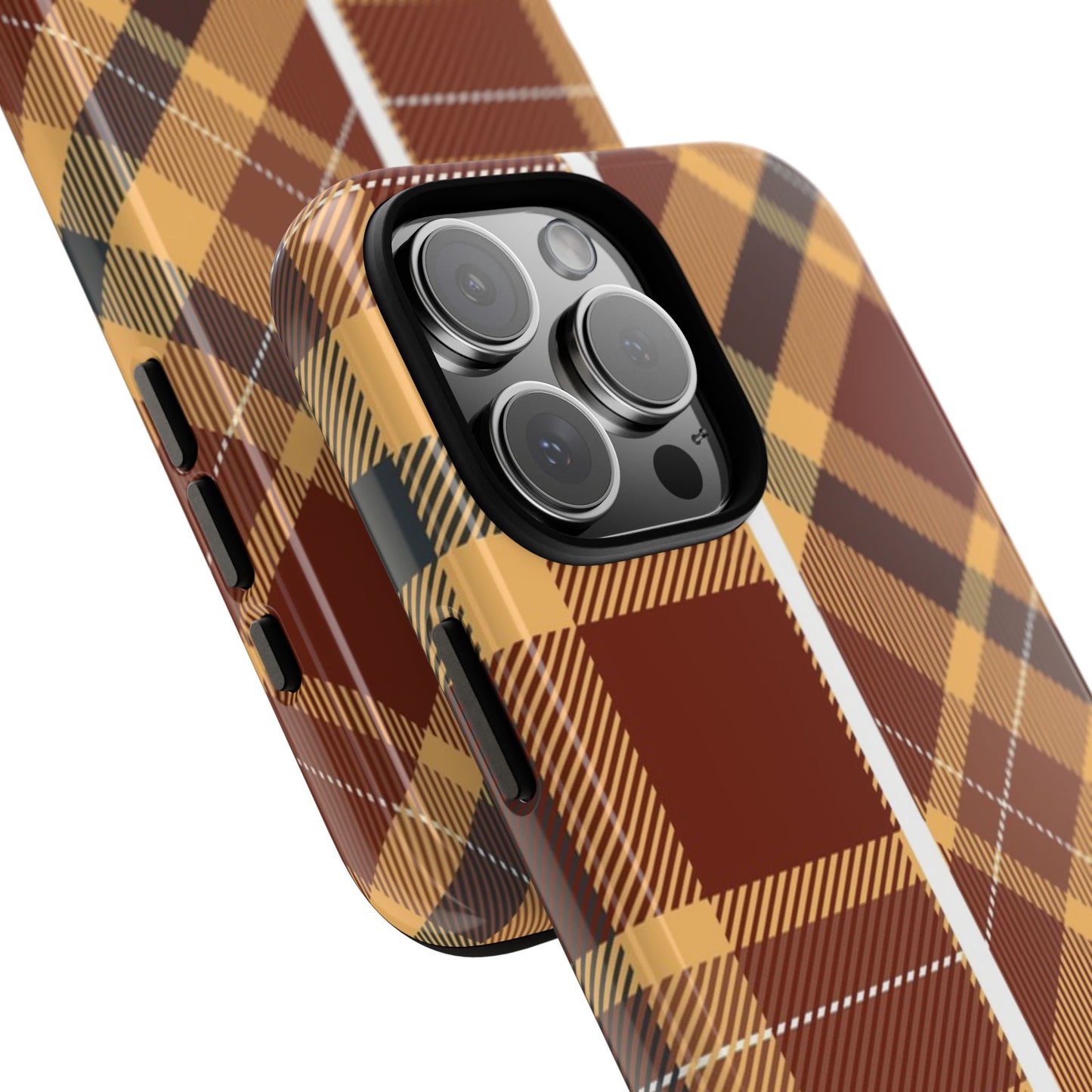Autumn Plaid Phone Case for Apple