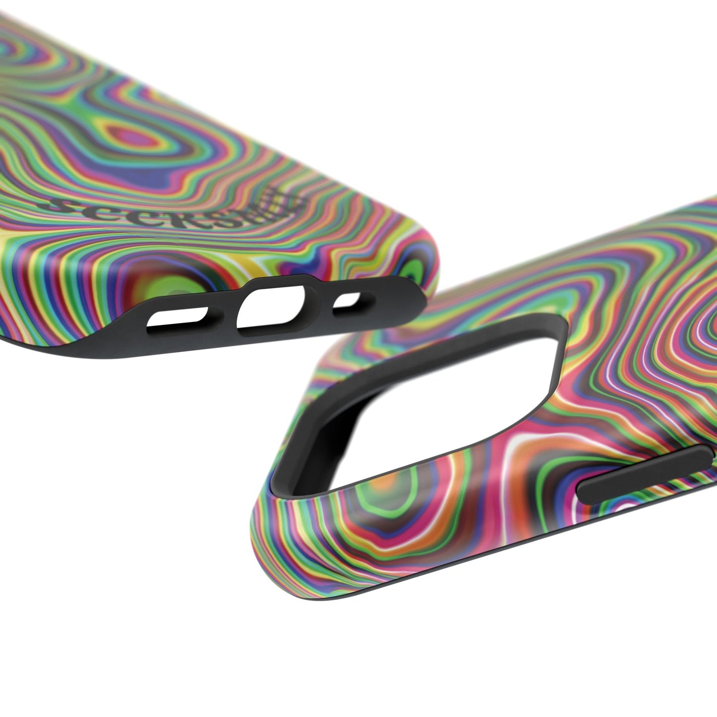 Acid Swirl Phone Case for Apple